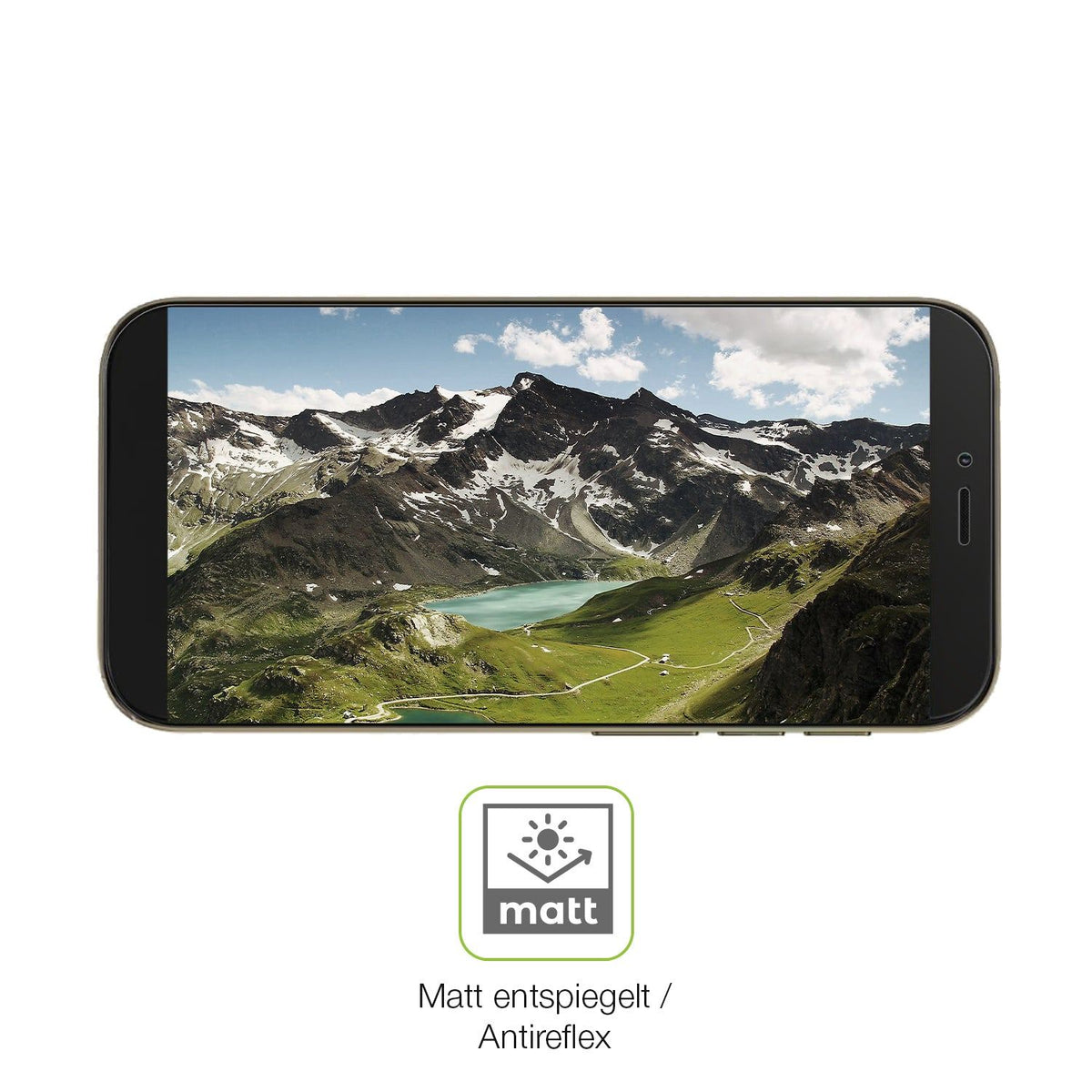 2x Full Cover matte Film for I Kall K575 Screen Protector Anti-Shock