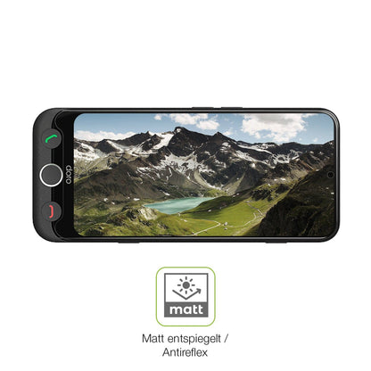 2x Full Cover matte Film for Doro Aurora A10 Screen Protector Anti-Shock