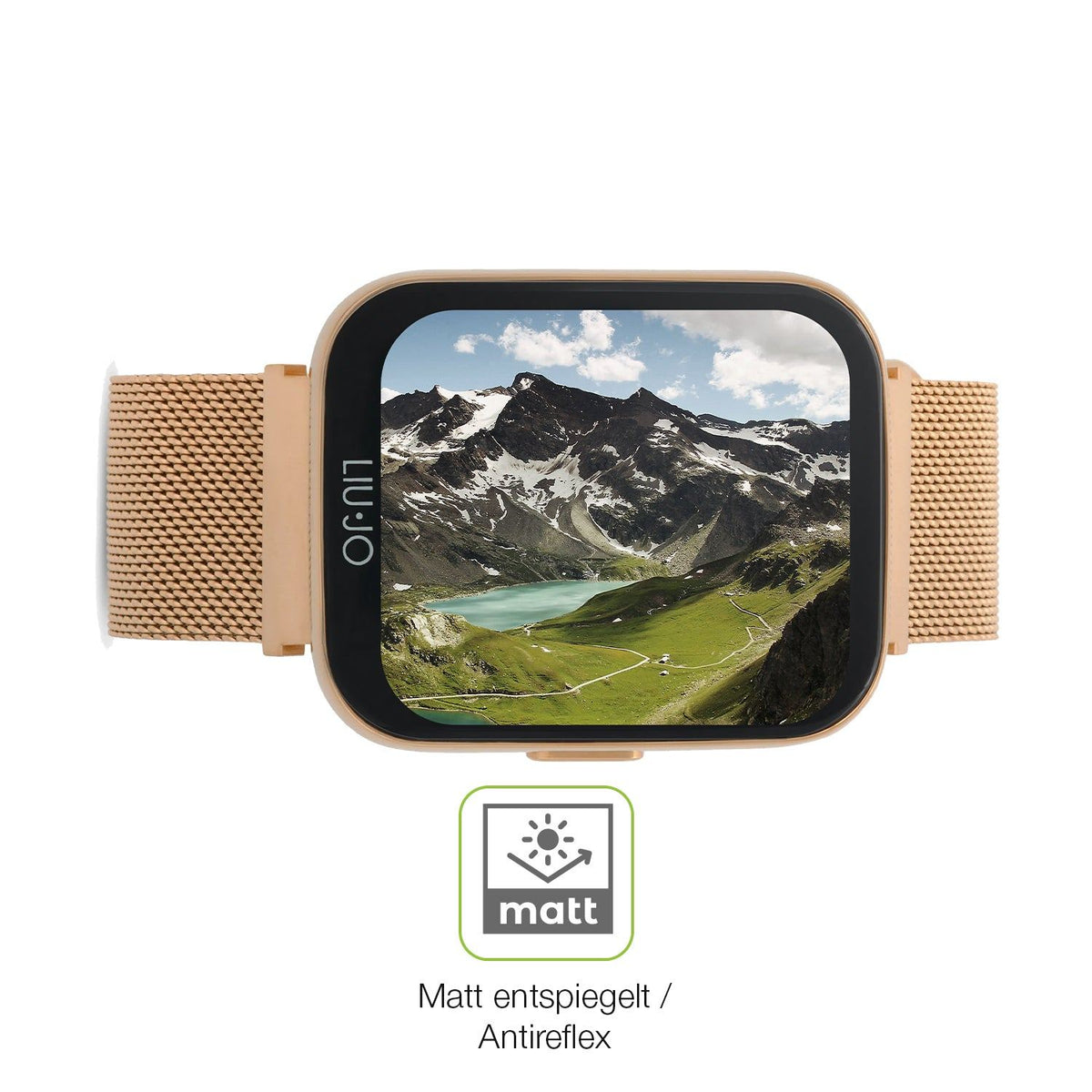 2x Full Cover matte Film for Liu Jo Smartwatch Voice Mini Screen Protector