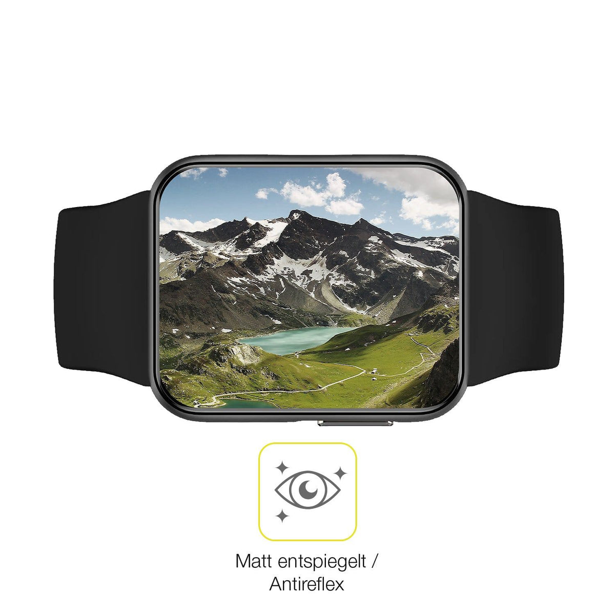 2x Full Cover matte Film for GRV FC1 Smartwatch Screen Protector Anti-Shock