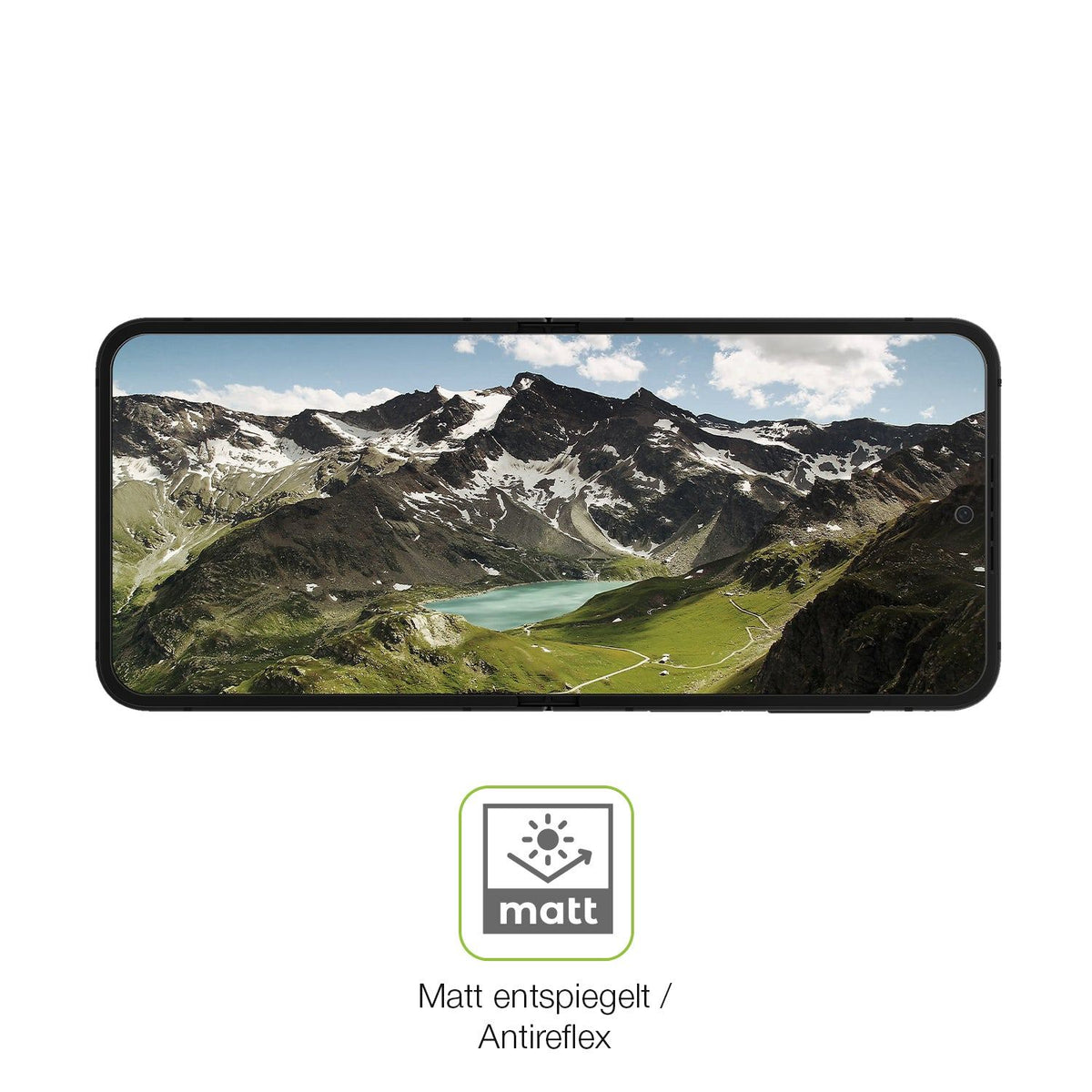 2x Full Cover matte Film for Samsung Galaxy Z Flip7 FE Screen