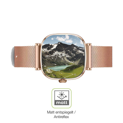 2x Full Cover matte Film for KSIX Iria Smartwatch 1.7 Zoll Screen Protector