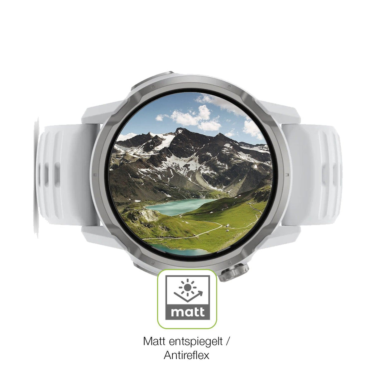 2x Full Cover matte Film for Coros Apex 4 46mm Screen Protector Anti-Shock