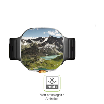 2x Full Cover matte Film for M99 2.4 Zoll Smartwatch Screen Protector Anti-Shock