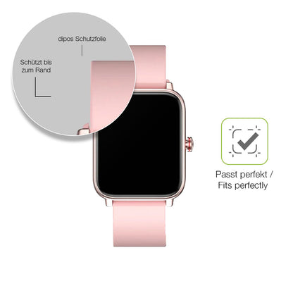 dipos FLEX 2x Matte Screen Protector for Fireboltt Ninja Pro Max
