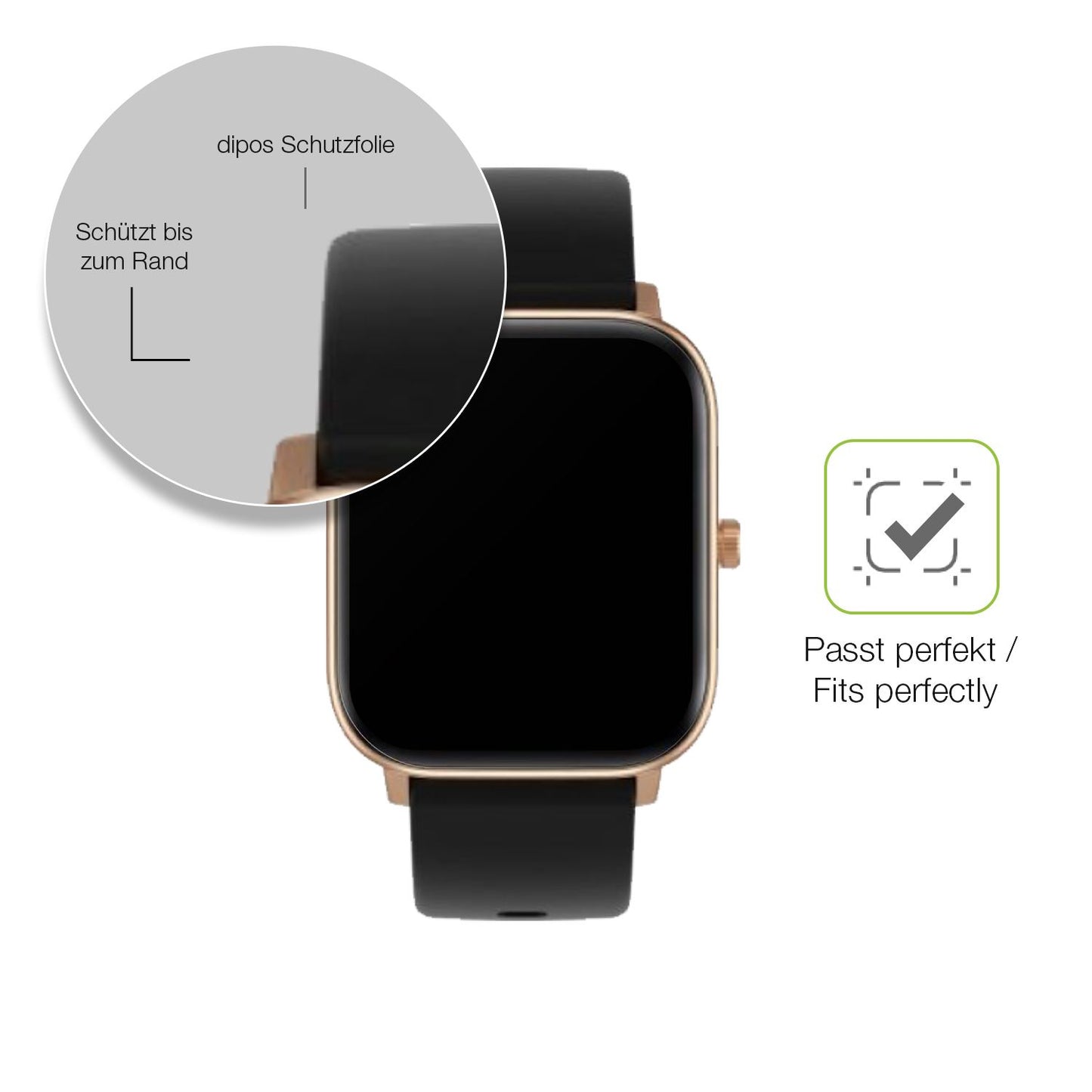 dipos FLEX 2x Matte Screen Protector for Noise ColorFit Icon 2