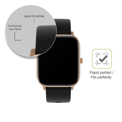 dipos FLEX 2x Matte Screen Protector for Noise ColorFit Icon 2