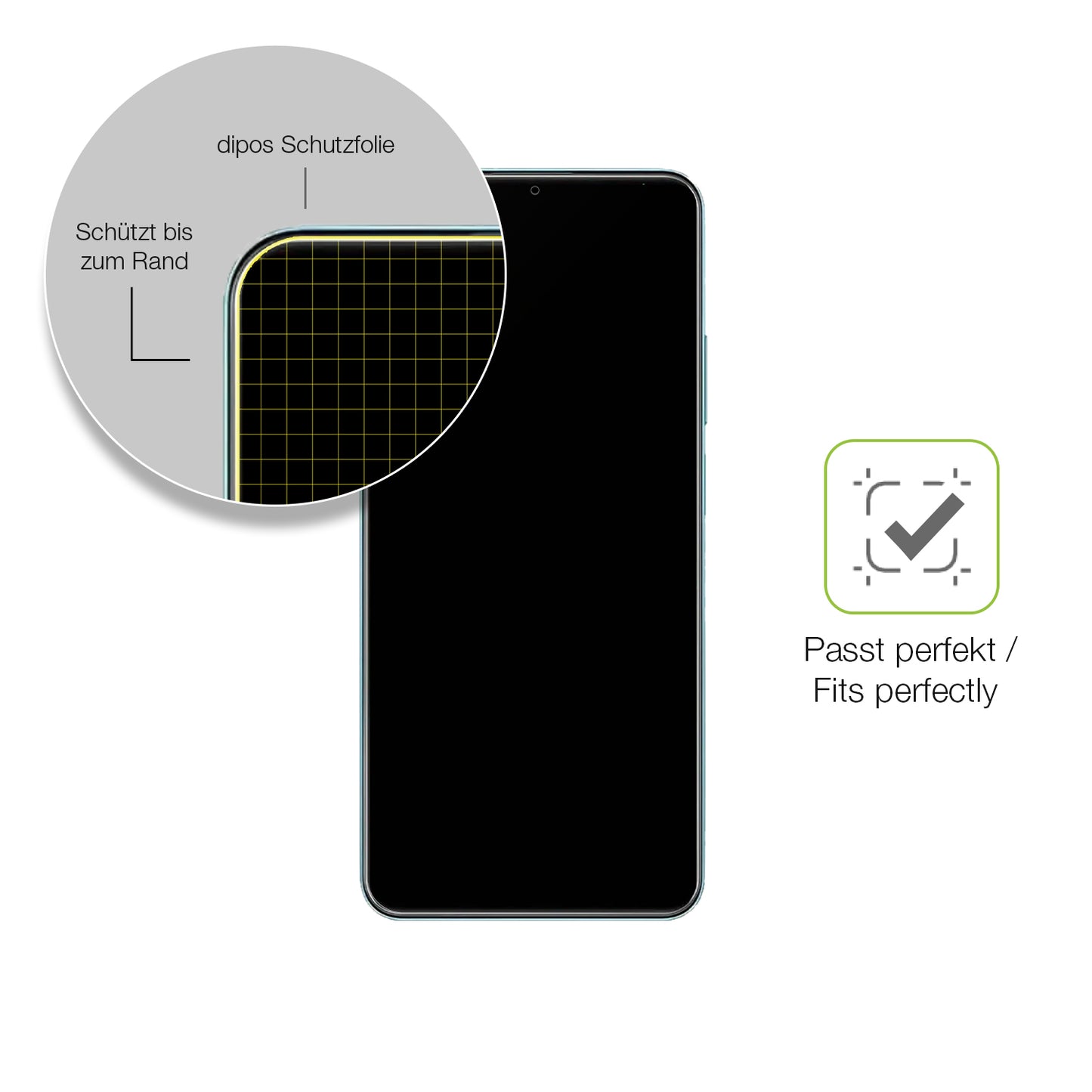 2x Full Cover matte Film for Realme Note 50 Screen Protector Anti-Shock