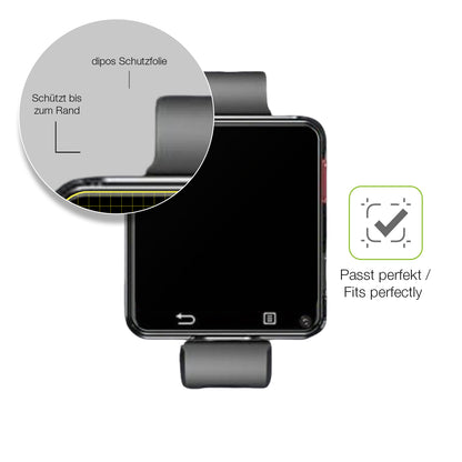 2x Full Cover Schutzfolie matt für AIEK 4G Smartwatch 2.64 Zoll