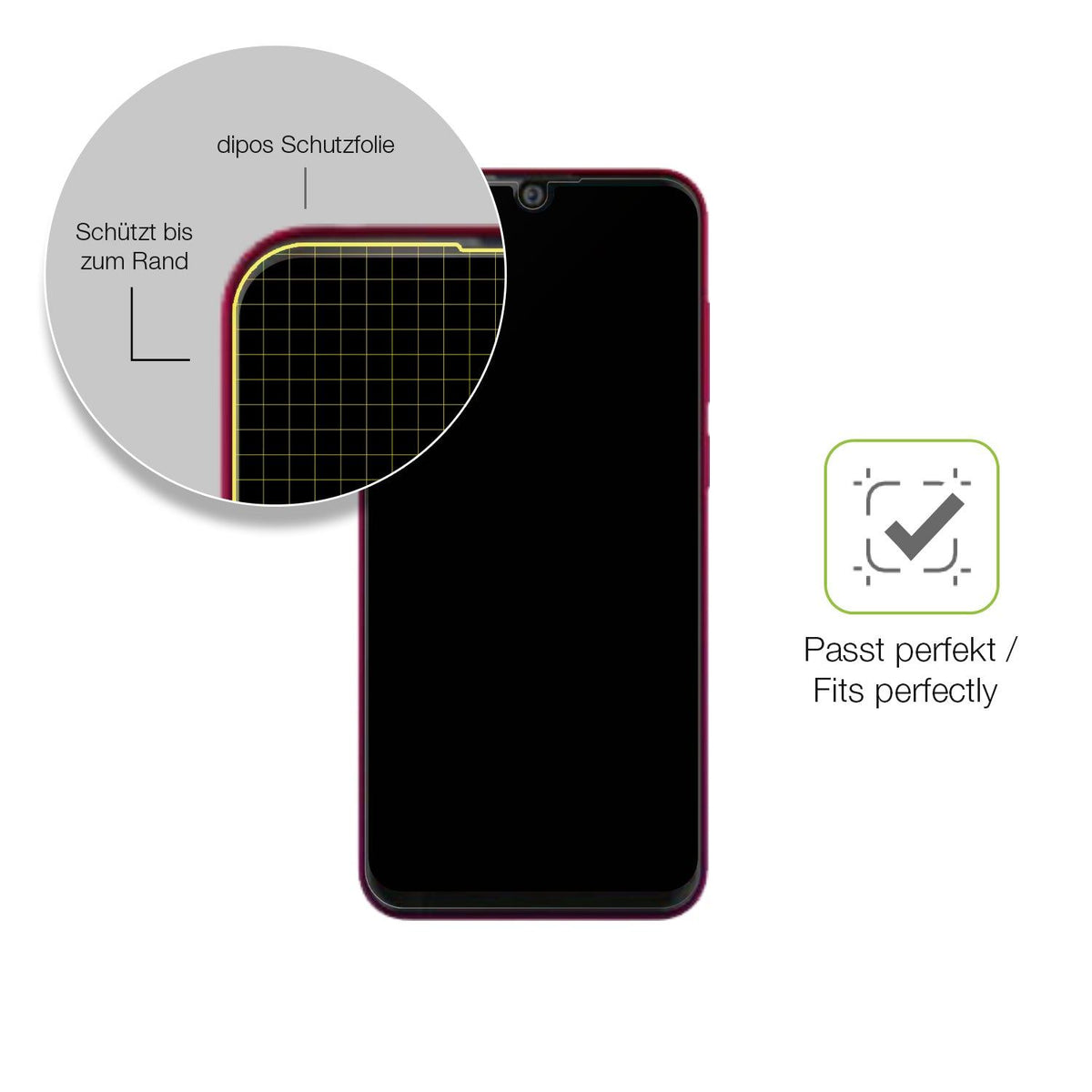 dipos FLEX 2x Matte Screen Protector for Walton Primo H9
