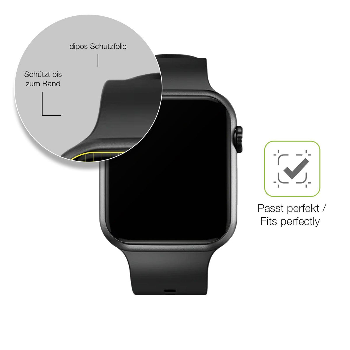 dipos FLEX 2x Matte Screen Protector for Fireboltt Ring Plus