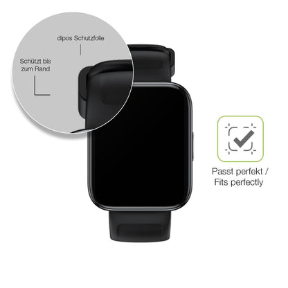 dipos FLEX 2x Matte Screen Protector for Realme Watch 3