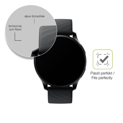 2x Matte Full Cover Screen Protector for OnePlus Nord Smartwatch