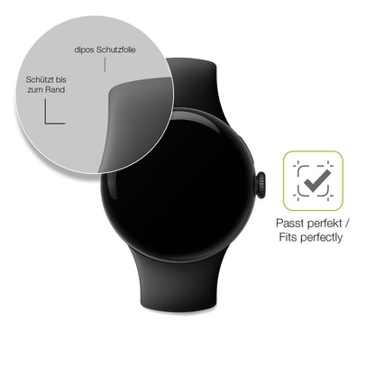 dipos FLEX 2x Matte Screen Protector for Google Pixel Watch 1