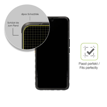 2x Full Cover matte Film for CAT S53 Screen Protector Anti-Shock
