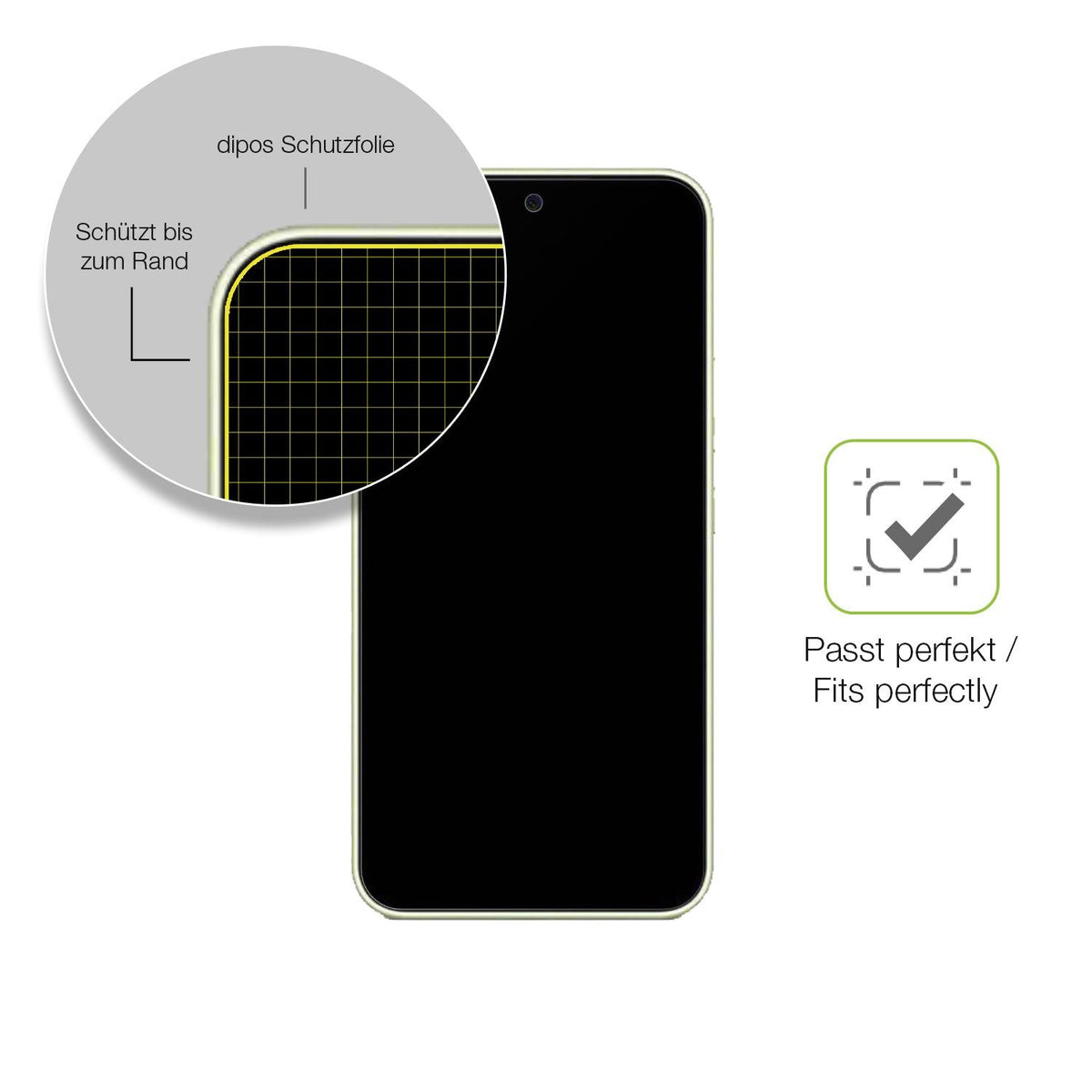 dipos FLEX 2x Matte Screen Protector for Samsung Galaxy A54