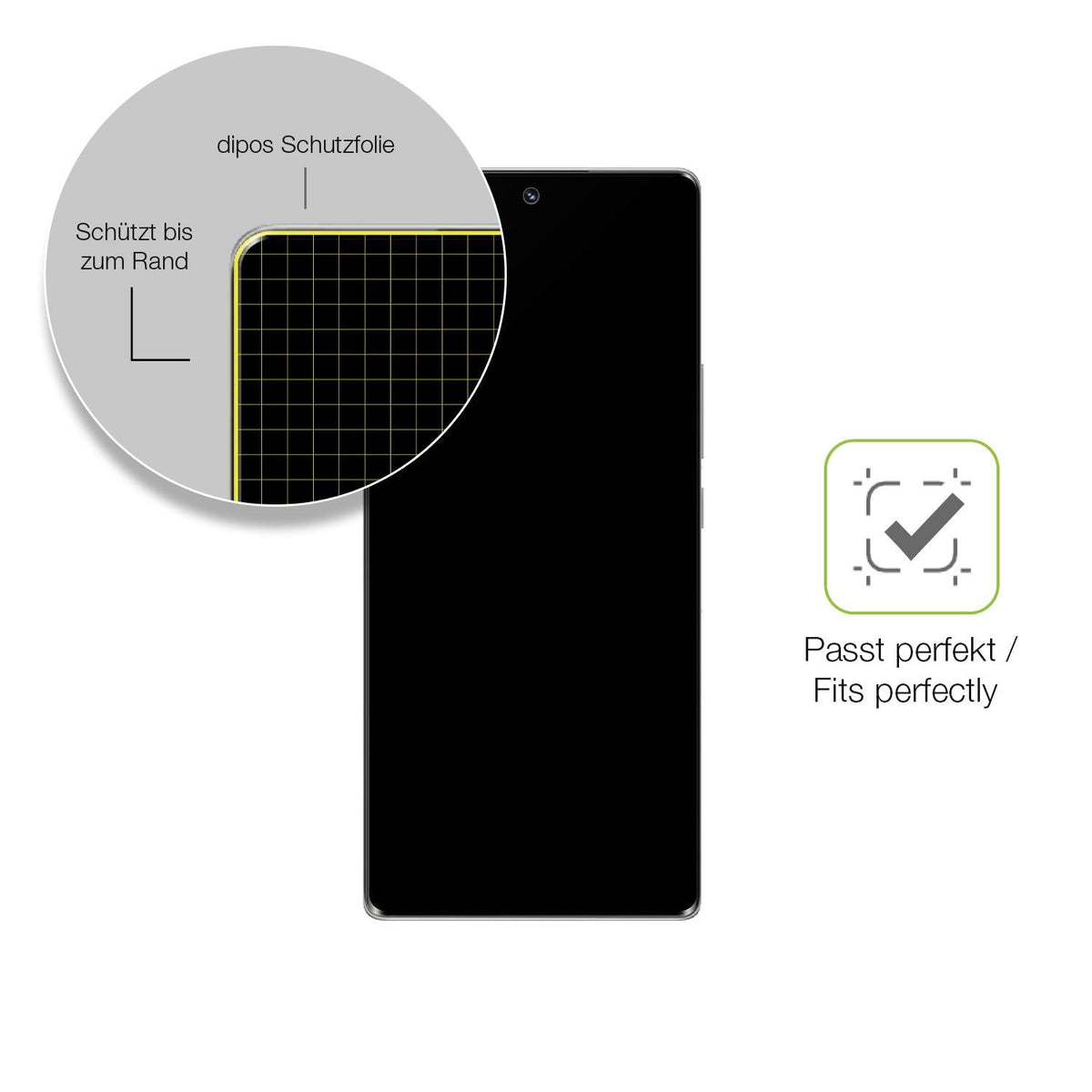 dipos FLEX 2x Matte Screen Protector for HONOR 70