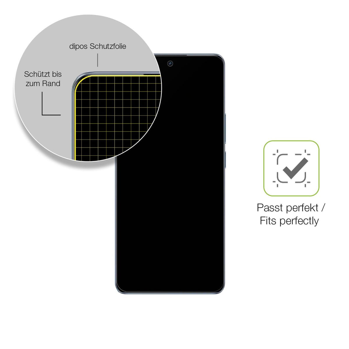 2x Full Cover matte Film for Realme Narzo 70 Pro 5G Screen Protector Anti-Shock