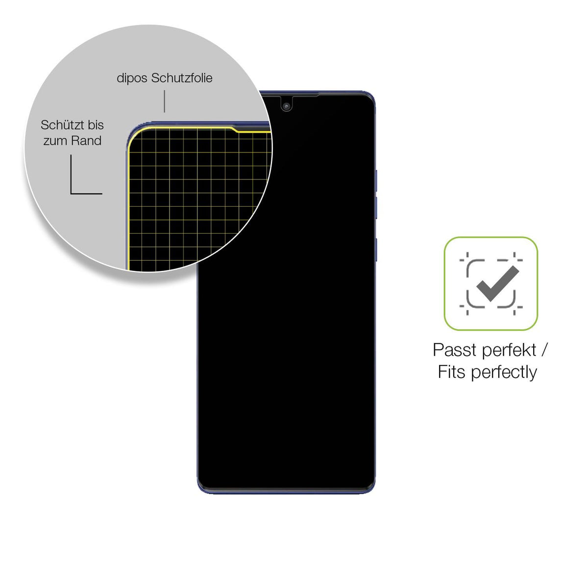 2x Full Cover matte Film for Motorola Moto G85 Screen Protector Anti-Shock