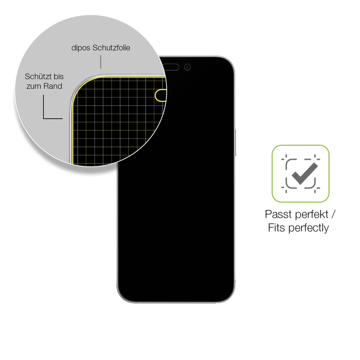 2x Full Cover matte Film for Apple iPhone 16 Plus Screen Protector Anti-Shock
