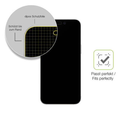 2x Full Cover matte Film for Apple iPhone 16 Plus Screen Protector Anti-Shock