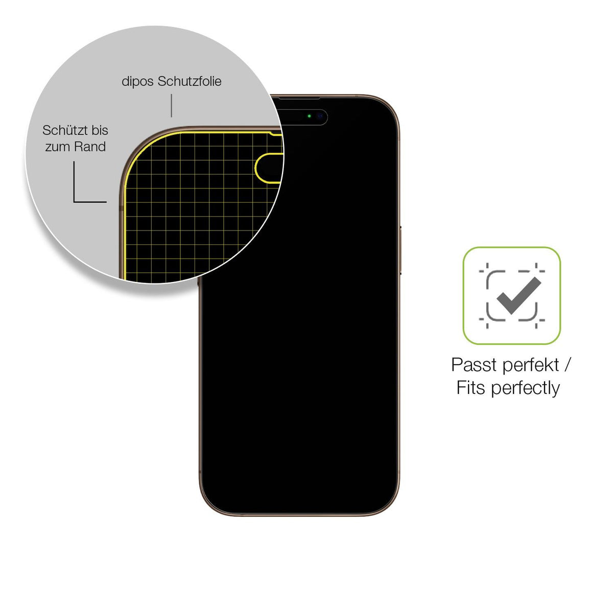 2x Full Cover matte Film for Apple iPhone 16 Pro Max Screen Protector Anti-Shock