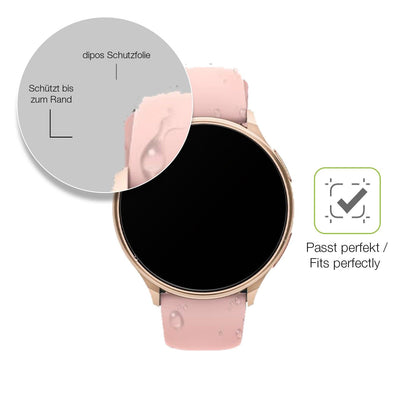 2x Full Cover matte Film for Aimiuvei Smartwatch 1.27 Zoll Screen Protector