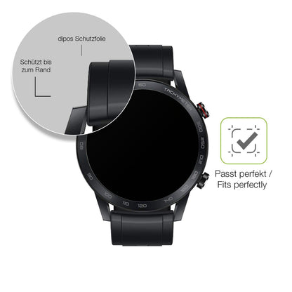 2x Full Cover matte Film for Honor Magic Watch 2 46mm Screen Protector