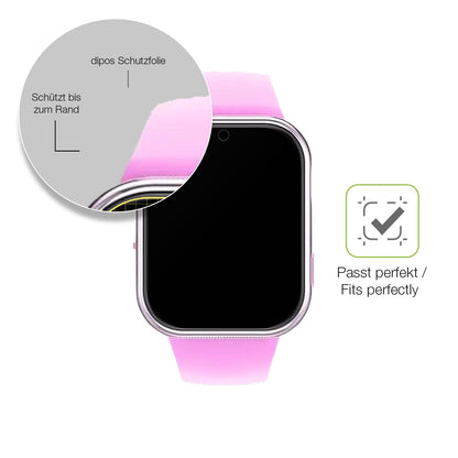 2x Full Cover matte Film for Igreeman Kinder Smartwatch Screen Protector