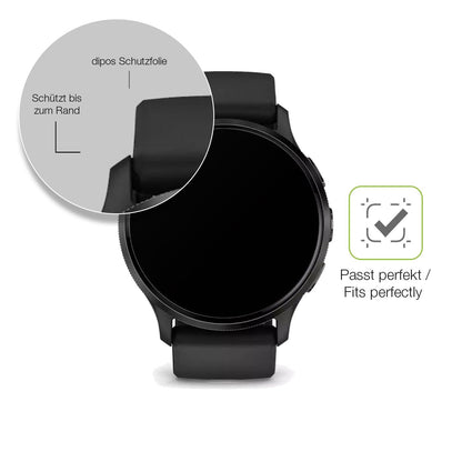 2x Full Cover matte Film for Garmin Venu 3s Screen Protector Anti-Shock