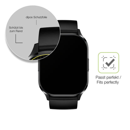 2x Full Cover matte Film for Fontastic 510CH Mento Screen Protector Anti-Shock