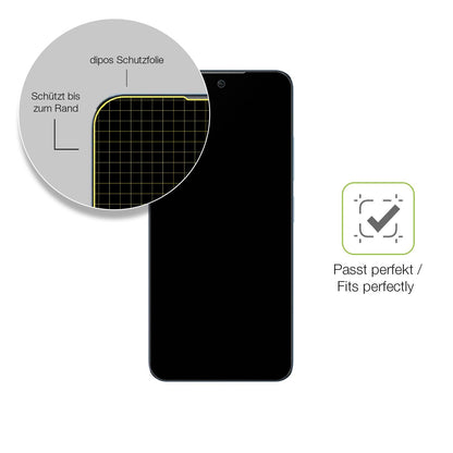 2x Full Cover matte Film for Oukitel C58 Screen Protector Anti-Shock
