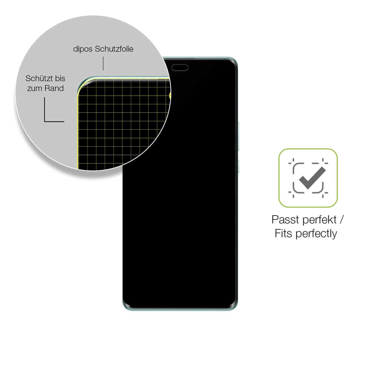 2x Full Cover matte Film for Huawei Enjoy 70X Screen Protector Anti-Shock