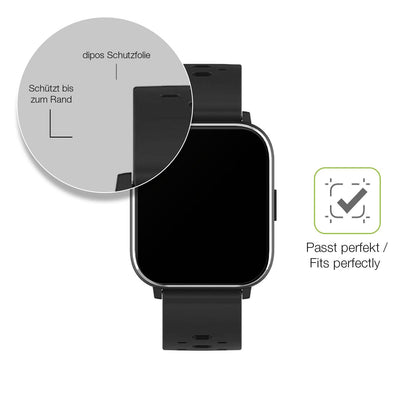 2x Full Cover matte Film for Denver SW-165 Screen Protector Anti-Shock