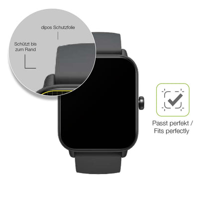 2x Full Cover matte Film for UHOOFIT G35 Smartwatch Screen Protector Anti-Shock