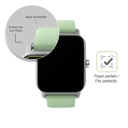 2x Full Cover matte Film for JOYELE H79 Smartwatch Screen Protector Anti-Shock