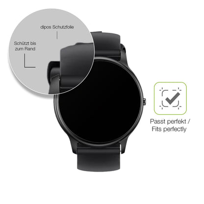 2x Full Cover matte Film for Parsonver SR1 Smartwatch 1.32 Zoll Screen
