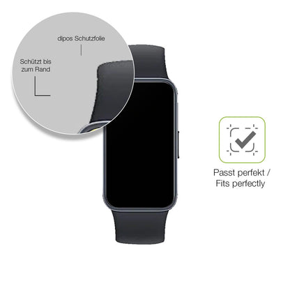 2x Full Cover matte Film for Huawei Band 10 Screen Protector Anti-Shock
