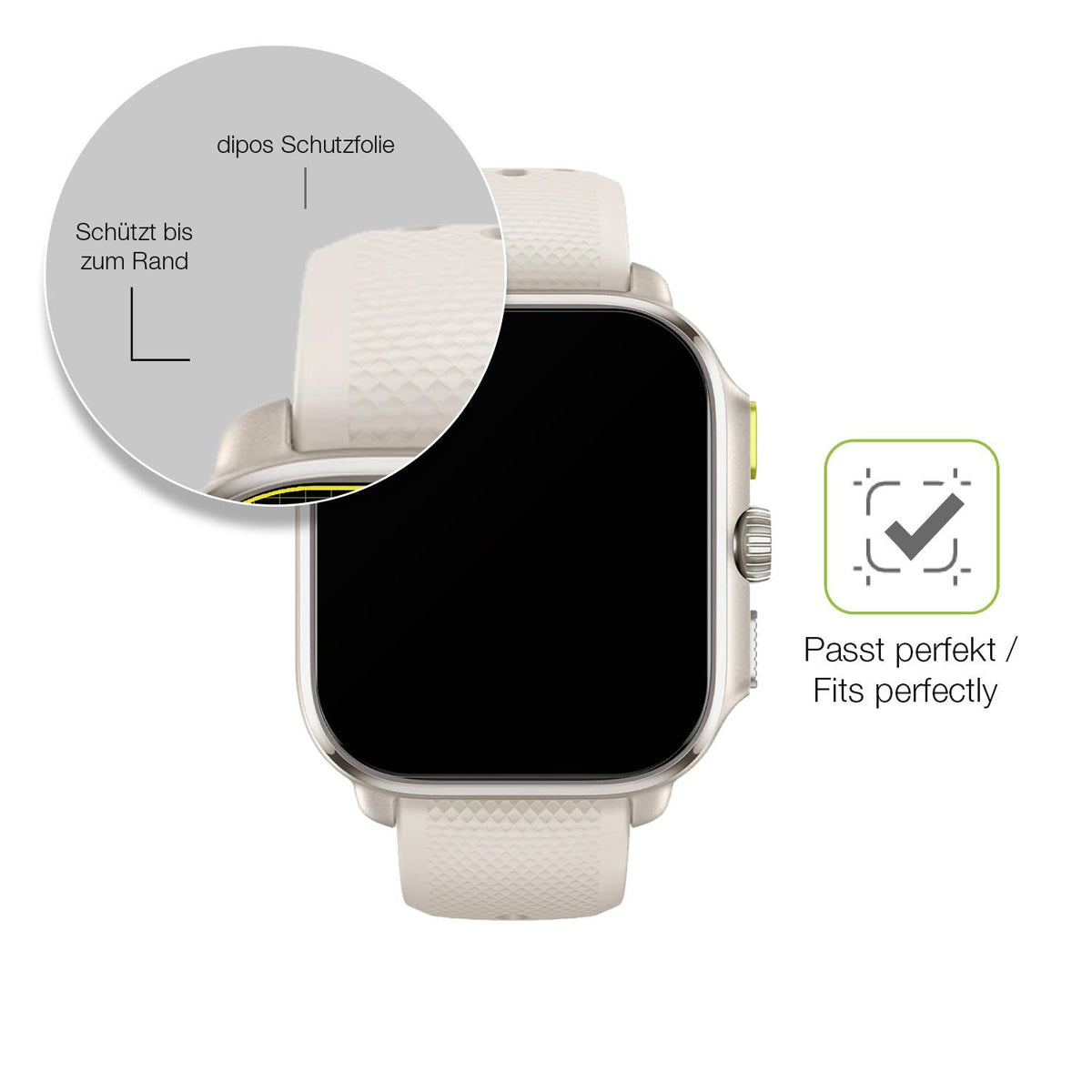 2x Full Cover matte Film for Amazfit Cheetah Square Screen Protector Anti-Shock