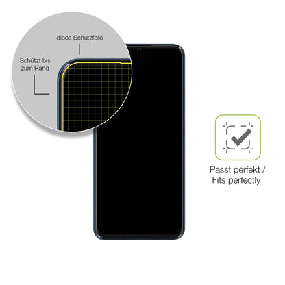 2x Full Cover matte Film for Mobicel RX17 Screen Protector Anti-Shock