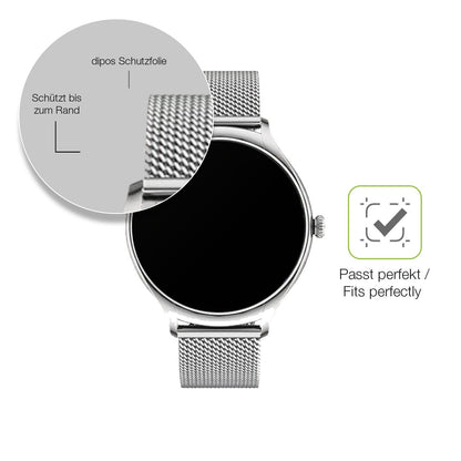 2x Full Cover matte Film for NONGAMX 1.27 Zoll Smartwatch Screen Protector