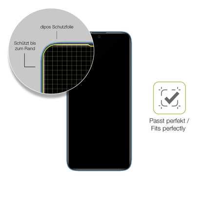 2x Full Cover matte Film for Mobicel Legend Max Screen Protector Anti-Shock