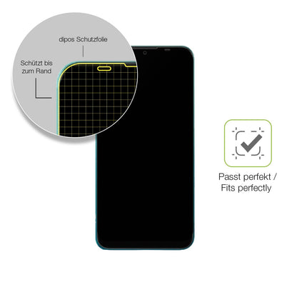2x Full Cover matte Film for Mobicel Legend Pro Screen Protector Anti-Shock