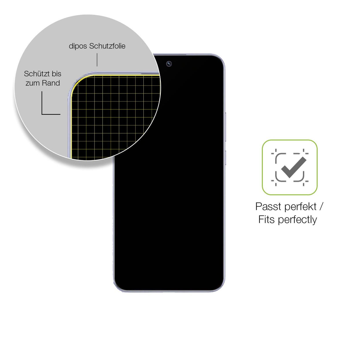 2x Full Cover matte Film for Realme P3 Pro 5G Screen Protector Anti-Shock