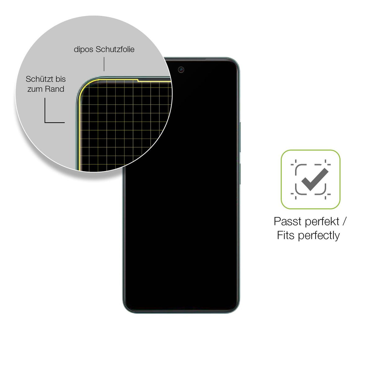 2x Full Cover matte Film for Vivo Y39 5G Screen Protector Anti-Shock