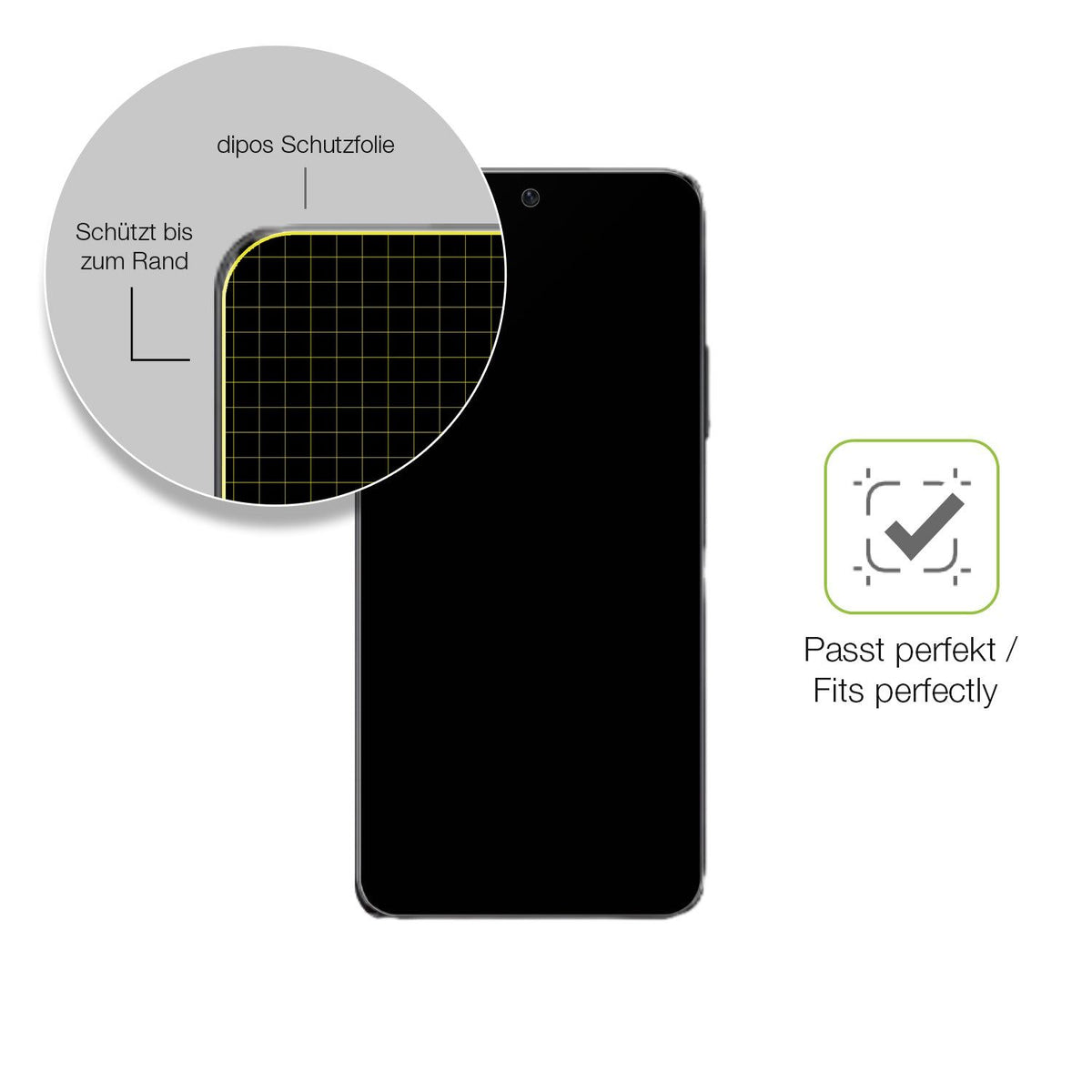 2x Full Cover matte Film for Huawei Hi Nova 12Z Screen Protector Anti-Shock