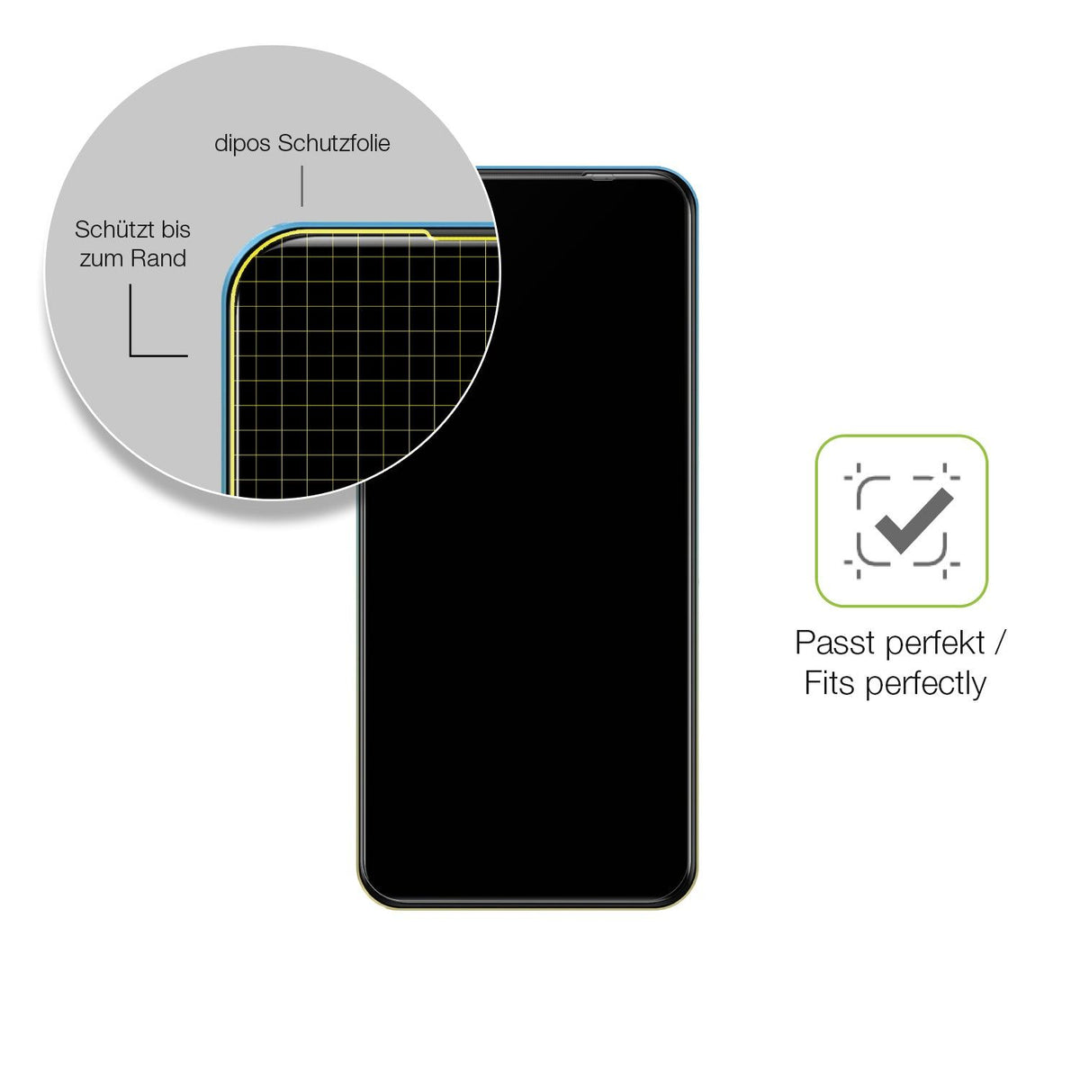 2x Full Cover matte Film for Mobicel X9 Screen Protector Anti-Shock