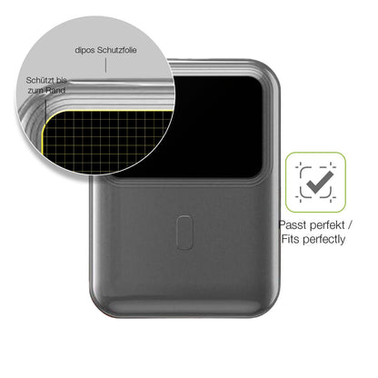 2x Full Cover matte Film for hganus PowerBank H5 Screen Protector Anti-Shock