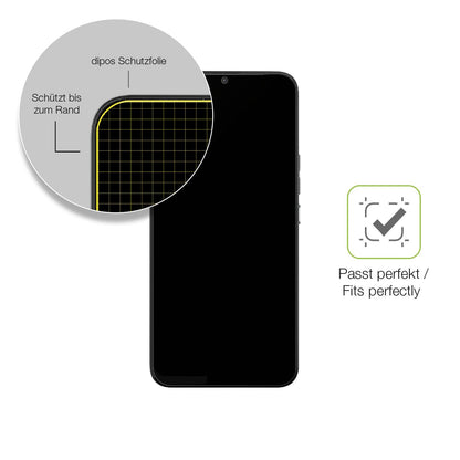 2x Full Cover matte Film for Gigaset RePhone Screen Protector Anti-Shock