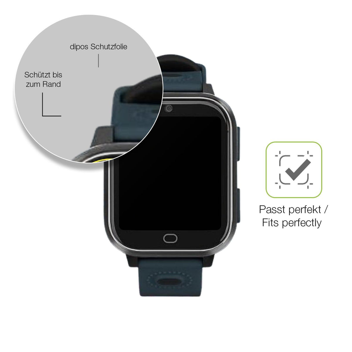 2x Full Cover matte Film for Noctiluxia K18Fh Screen Protector Anti-Shock